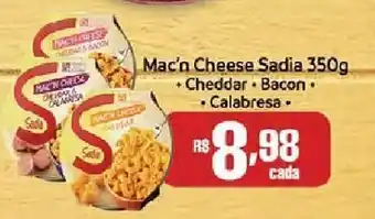 Supermercados Mundial Mac'n Cheese Sadia 350g oferta