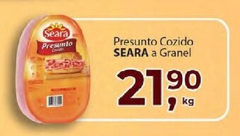 Supermercados Mundial Presunto cozido Seara a granel 1kg oferta