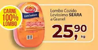 Supermercados Mundial Lombo cozido Levissimo Seara 1kg oferta