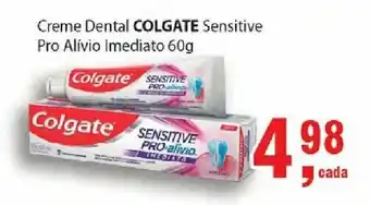 Supermercados Mundial Creme Dental Colgate Sensitive Pro Alivio Imediato 60g oferta