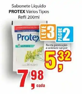 Sabonete Liquido Protex 200ml