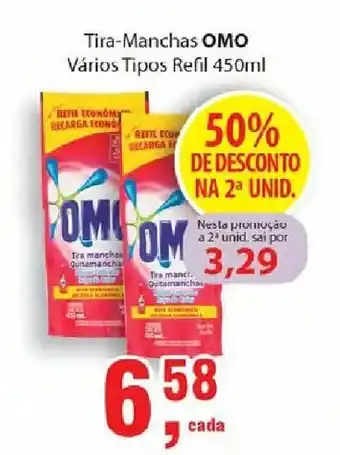 Supermercados Mundial Tira-Manchas Omo 450ml oferta