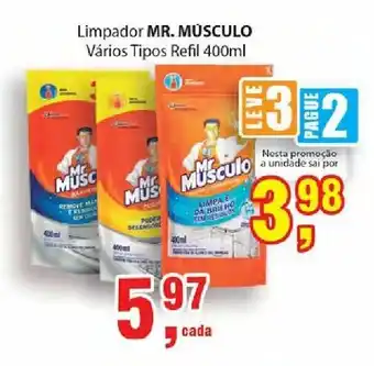 Supermercados Mundial Limpador Mr.Musculo 400ml oferta