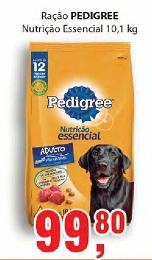Racao Pedigree Nutricao Essencial 10.1kg