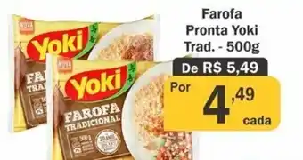 Farofa Pronta Yoki trad. 500g