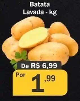 Batata Lavada 1kg