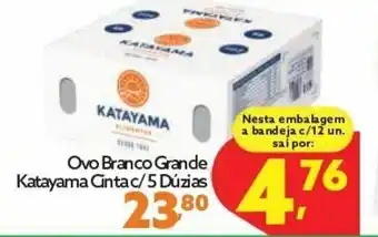 Ovo Branco Grande Katayama Cinta c/5 Duzias