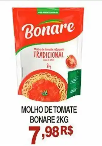 Molho de Tomate Bonare 2kg