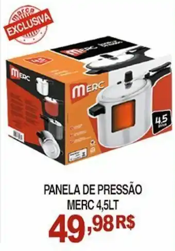 Mercadão Atacadista Panela de Pressao Merc 4.5L oferta