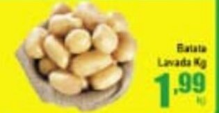 Higa's Supermercado Batata Lavada 1kg oferta
