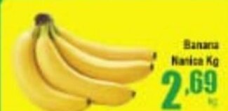 Higa's Supermercado Banana Nanica 1kg oferta