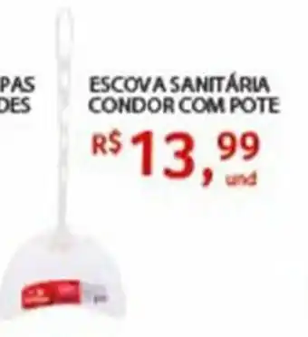 Frangolândia Escova Sanitaria Condor Com pote oferta