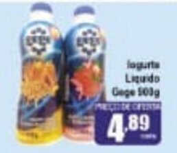 Higa's Supermercado Iogurte Liquido Gege 900g oferta