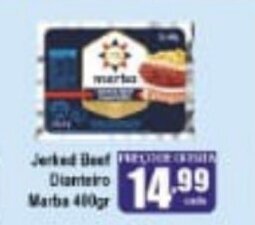 Higa's Supermercado Jerked Beef Dianteiro Marba 400g oferta