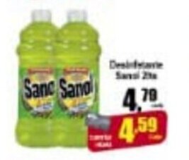 Higa's Supermercado Desinfetante Sanol 2L oferta