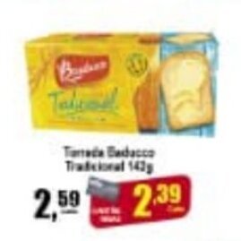 Higa's Supermercado Torrada Bauducco Tradicional 143g oferta