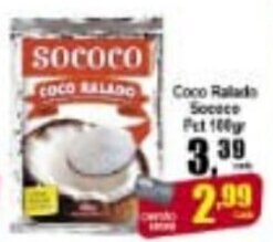 Higa's Supermercado Coco Ralado Sococo Pct 100g oferta