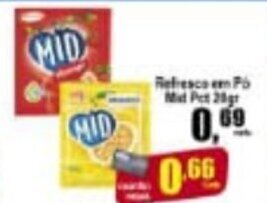 Refresco em po Mid Pct 20g
