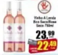 Higa's Supermercado Vinho A Lenda 750ml oferta