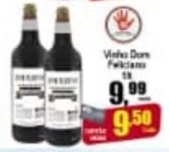 Higa's Supermercado Vinho Dom Feliciano 1L oferta