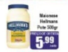 Higa's Supermercado Maionese Hellmann's Pote 500g oferta