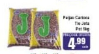Higa's Supermercado Feijao Carioca Tio Jota pct 1kg oferta