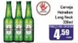 Higa's Supermercado Cerveja Heineken Long Neck 330ml oferta