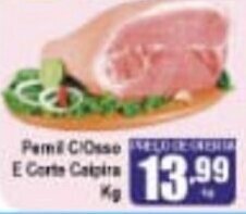 Higa's Supermercado Pernil c/Osso e Corte Caipira 1kg oferta