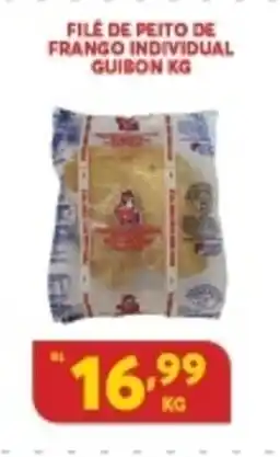 Atacadão Centro Sul File de peito de Frango Individual Guibon 1kg oferta