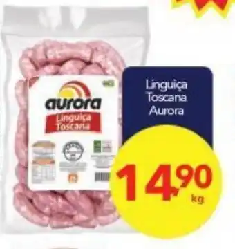 Lopes Supermercados Linguica Tosacana Aurora 1kg oferta
