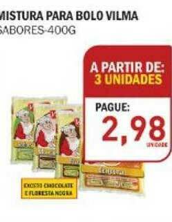 Decisão Atacarejo Mistura Para Bolo Vilma oferta