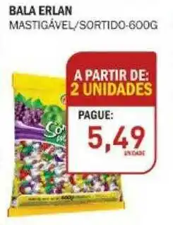 Decisão Atacarejo Bala Erlan oferta