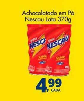 Achocolatado Em Pó Nescau