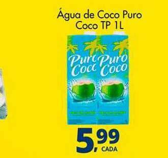 Delta Supermercados água De Coco Puro Coco Tp oferta