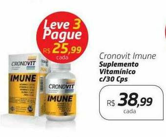 Drogal Cronovit Imune Suplemento Vitaminico oferta
