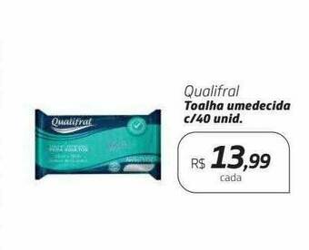 Drogal Qualifral Toalha Umedecida oferta