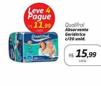 Drogal Qualifral Absorvente Geriátrico oferta