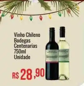 Mart Minas Vinho Chileno Bodegas Centenarias oferta