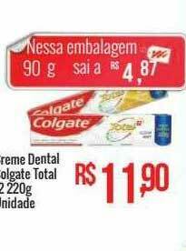 Mart Minas Creme Dental Colgate Total 12 oferta