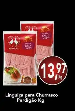 Supermercados Campeão Linguiça Para Churrasco Perdigão oferta