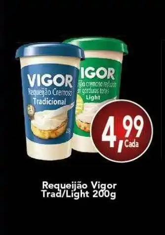 Supermercados Campeão Requeijão Vigor Trad Light oferta