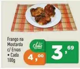 Supermercados Pague Menos Frango Na Mostarda C Ervas oferta