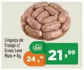 Supermercados Pague Menos Linguiça De Frango C Ervas oferta