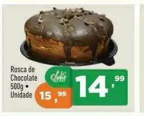 Supermercados Pague Menos Rosca De Chocolate oferta