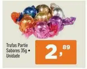 Supermercados Pague Menos Trufas Partie Sabores oferta