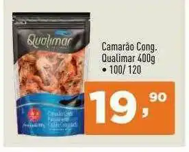 Camarão Cong. Qualimar 400g 100-120