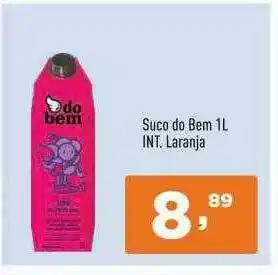 Supermercados Pague Menos Suco De Bem Int. Laranja oferta