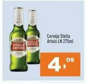 Supermercados Pague Menos Cerveja Stella Artois oferta