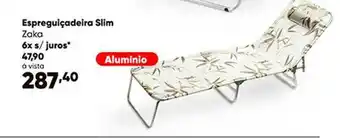 Espreguiçadeira Slim Zaka