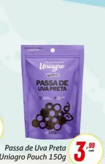 Passa De Uva Preta Uniagro Pouch